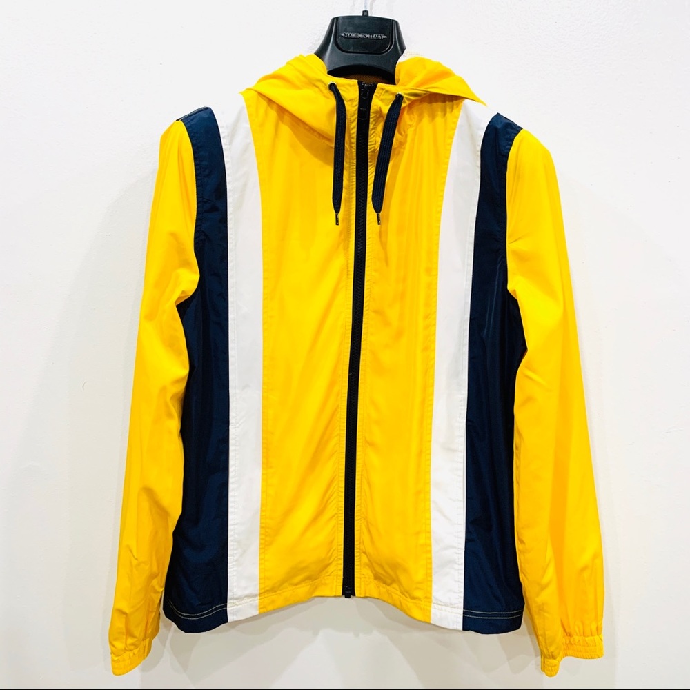 ASOS Men’s Windbreaker in Yellow & Navy